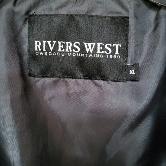 Rivers West Men's CCW waterproof jacket, size XL in grey (with blue undertone) - Picture 6 of 7